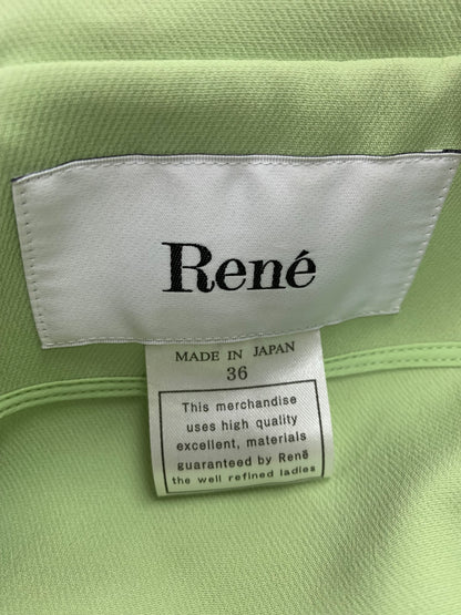 ルネ 6318030 コート 36 グリーン フード ワンポイント ITZN097AUHL8