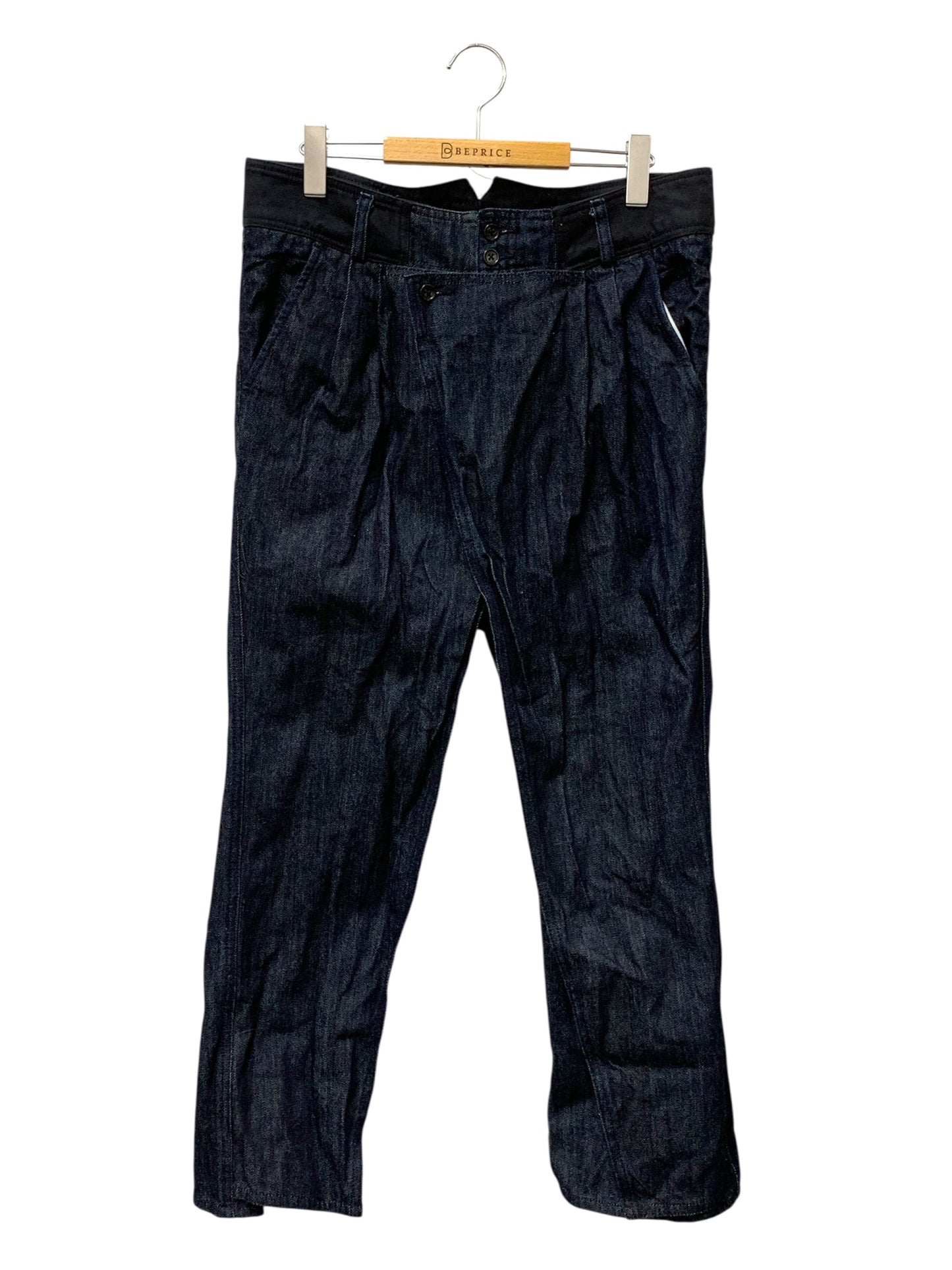 クラネ FRONT WRAP DENIM PANTS 18111-7331 1 ネイビー ITZJS0SWVY7G