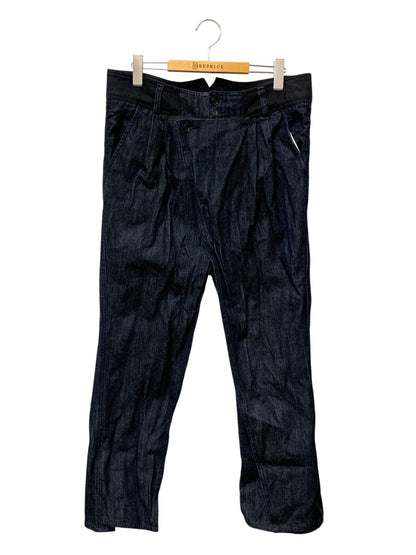 クラネ FRONT WRAP DENIM PANTS 18111-7331 1 ネイビー ITZJS0SWVY7G