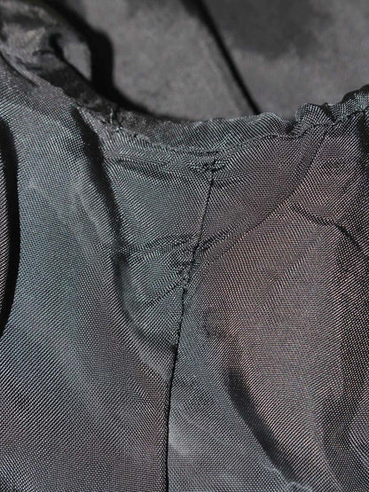 エムズグレイシー 724528  ジャケット 38 ブラック ノーカラー ドット柄 ITE4TBTJ57HW