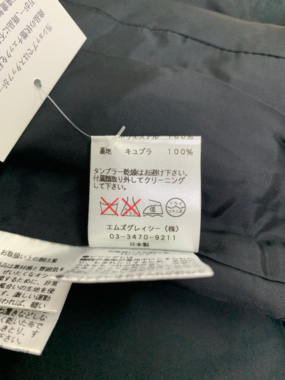 エムズグレイシー 621718 ワンピース 36 ブラック チェックドッキング アルパカ混 IT55T9PD49JK