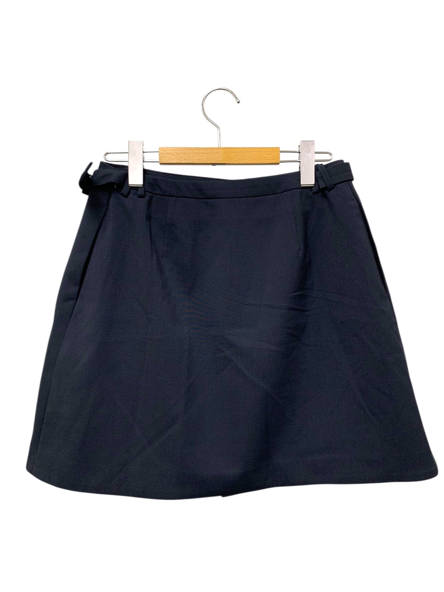 アディアム Hari Skirt 44287 スカート 2 ネイビー 巻き ラップ ITF4KHZ94DX4