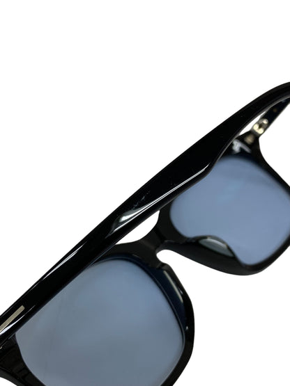 トムフォード TF5775-D-B メガネ ブラック/シルバー ウェリントン アジアンフィット IT9QNF0AFLPC