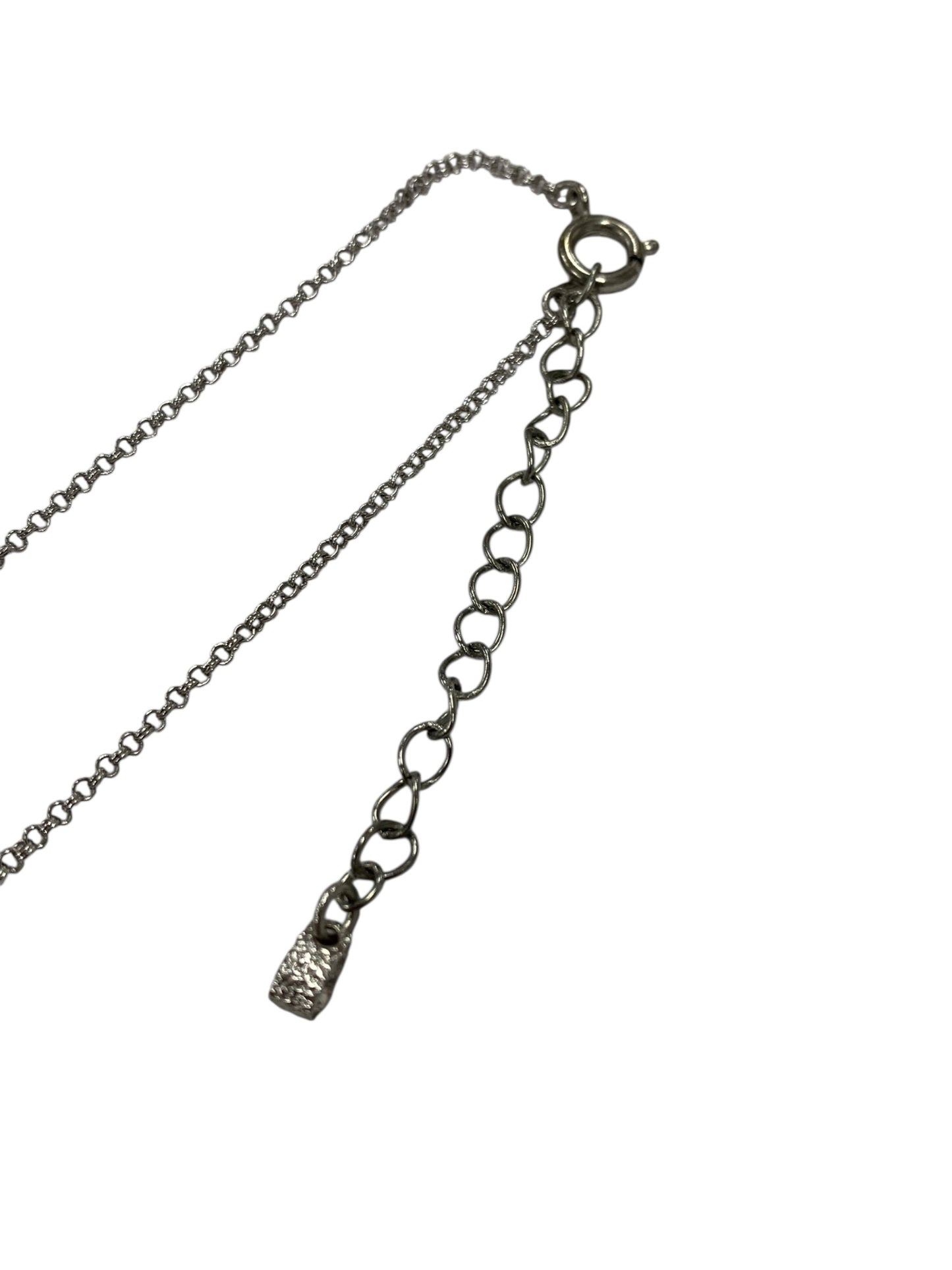 フォクシーブティック ネックレス シルバー ラインストーン フラワー ITIBMDMQ7L2S