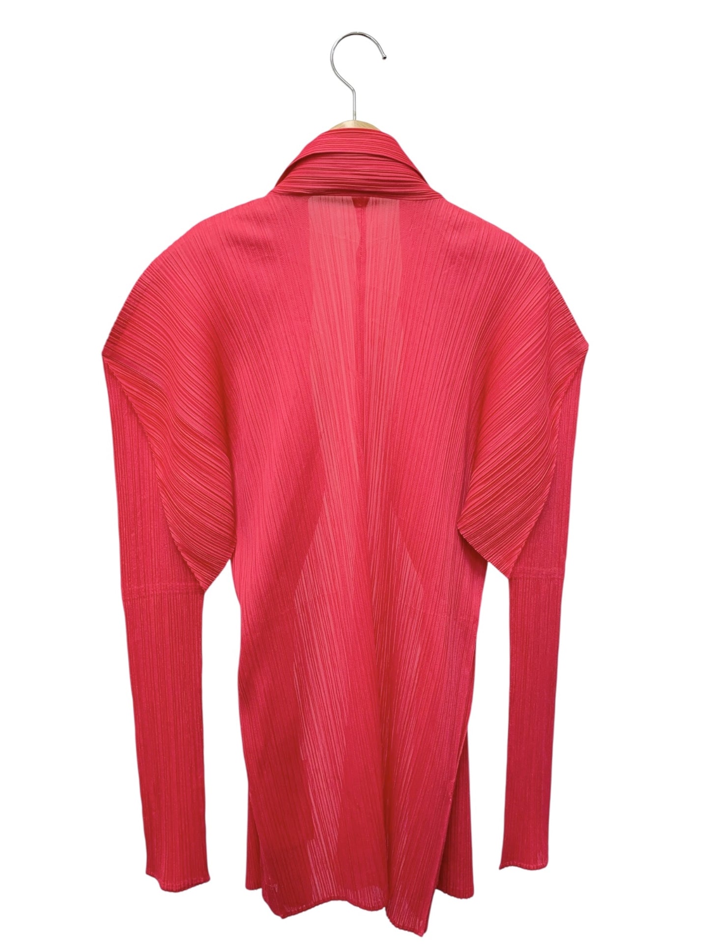 プリーツプリーズイッセイミヤケ PP43-JD626 ジャケット 3 レッド プリーツ IT3IKNTSZI0E 【SALE】