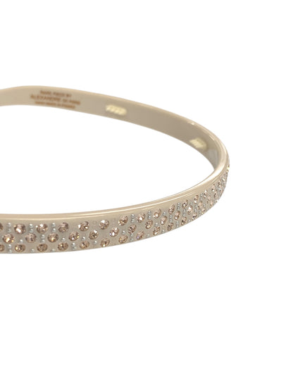 アレクサンドルドゥパリ カチューシャ ピンク パール ラインストーン ITCY38009FAF