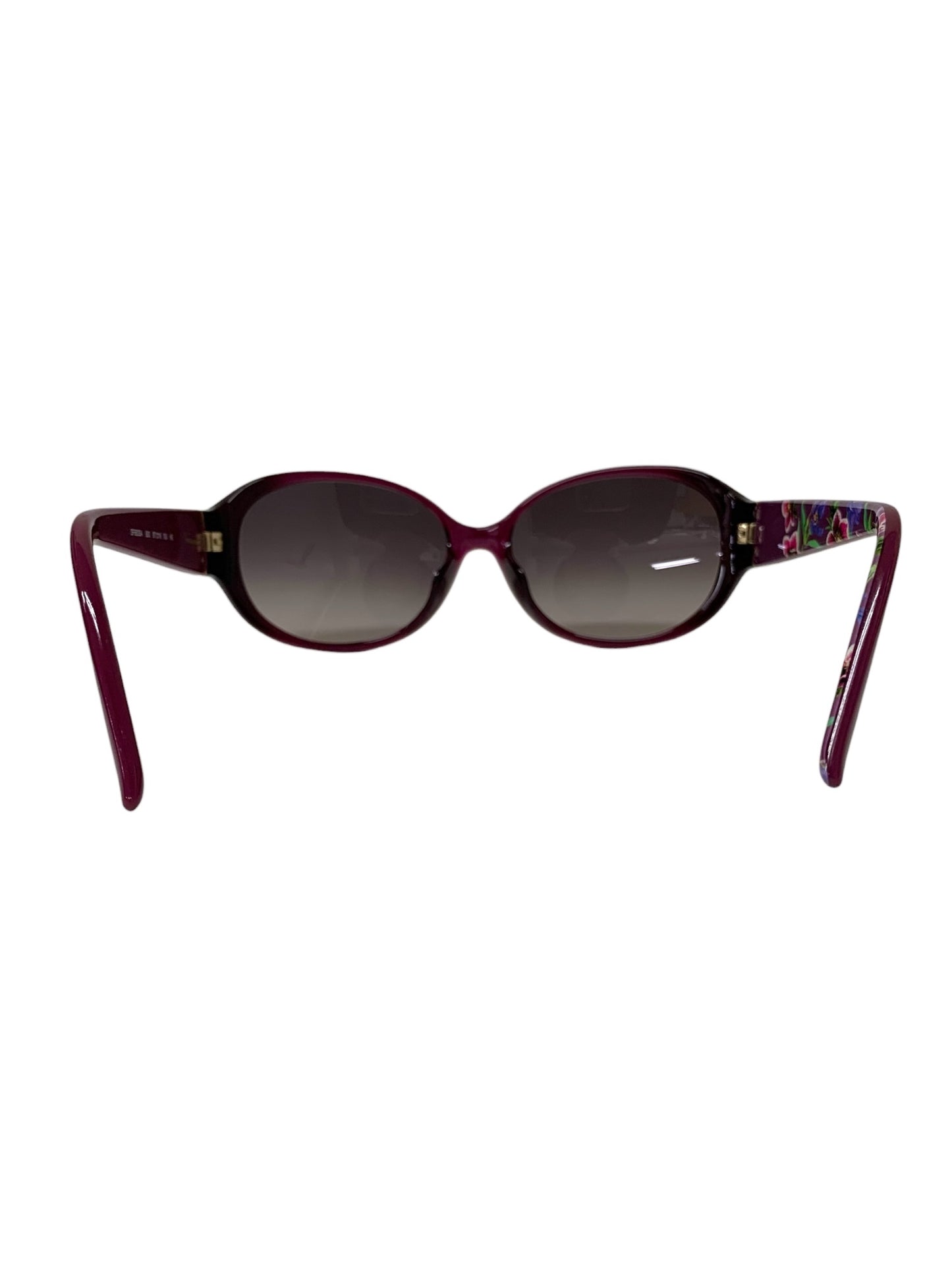 フェラガモ SF683SA サングラス パープル アジアンフィット  フルリム セルフレーム 花・植物 ITL9I0W9CH2S