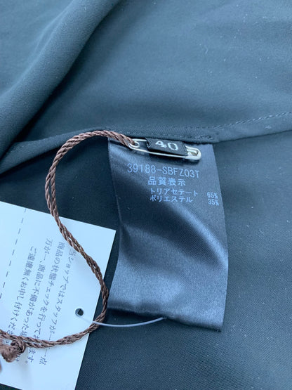 フォクシーブティック Vanilla Sky 39188 ブラウス 40 ブラック ボウタイ ITNVROOF8RCO