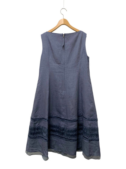 フォクシーブティック Dress Linen Sky 45805 ワンピース 42 ネイビー IT8VO26Y5U42