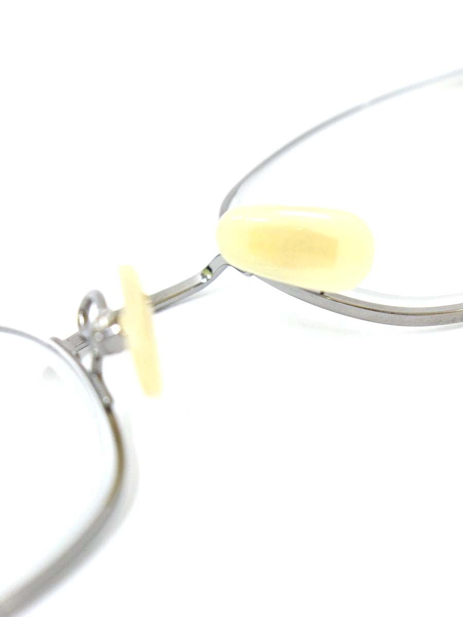 金子眼鏡 ヴィンテージシリーズ KV110 メガネ シルバー メタルフレーム フルリム オーバル（楕円） ITDFGHQPU1C8