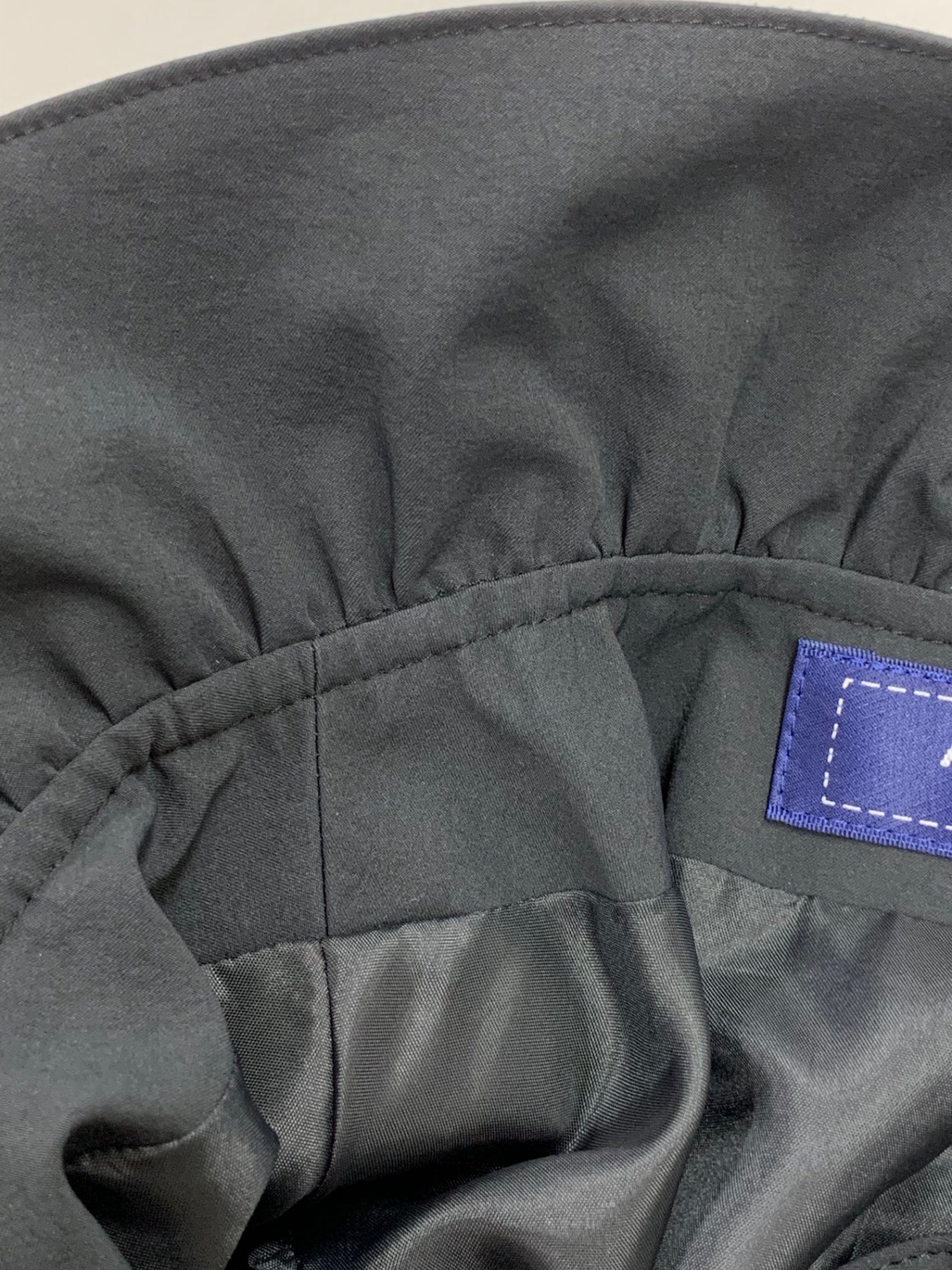 エムズグレイシー テーラードタフタドレス 419102 コート 36 ネイビー フリル ITL87E6FALL6