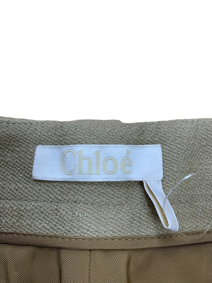 クロエ CHC20APA1206423X36 パンツ 36 ベージュ ITZFUKYDKCIC 【SALE】