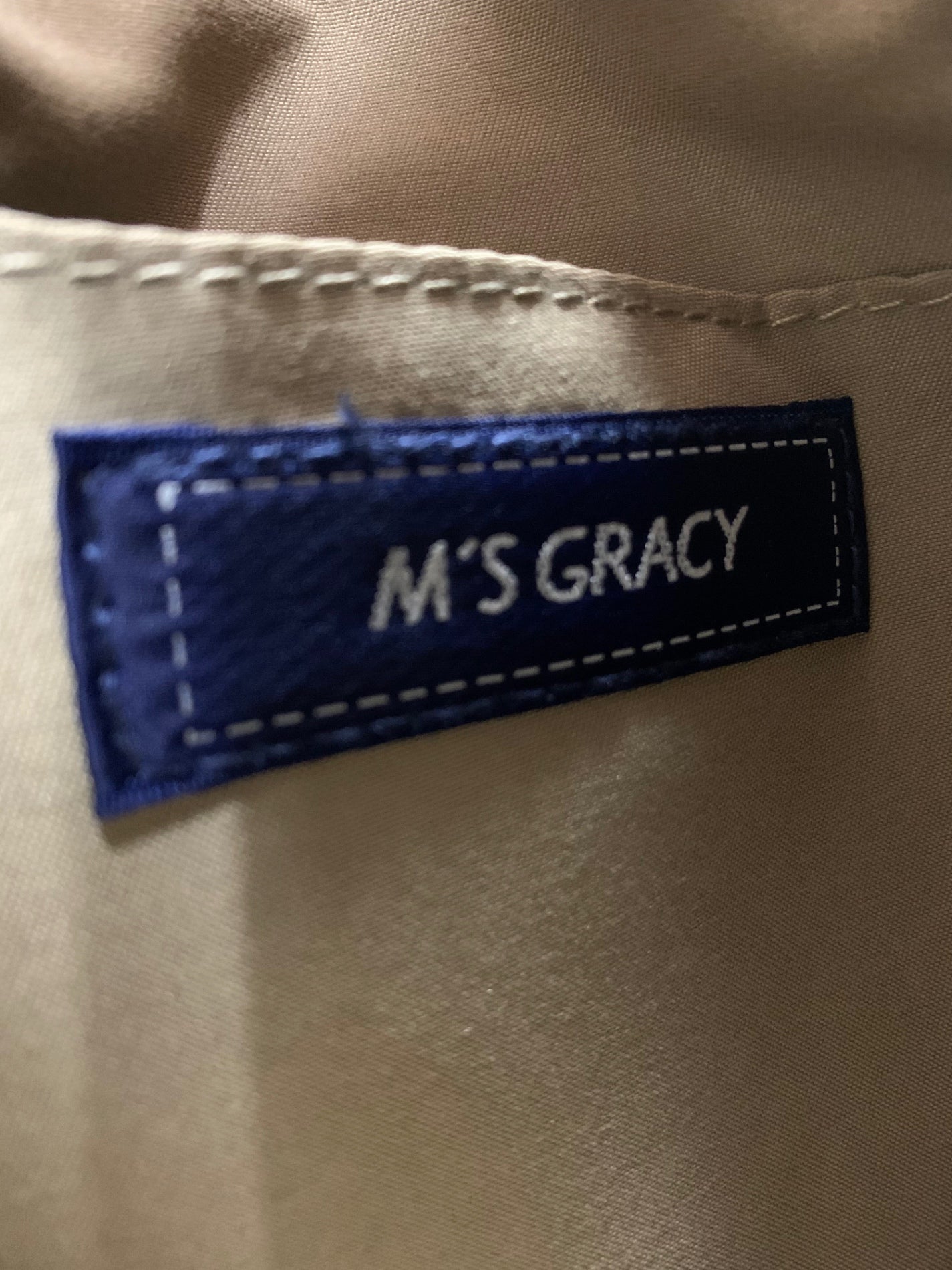 エムズグレイシー 494107  バッグ ブラック リボン 刺繍ロゴ IT5WZTNGO5MQ