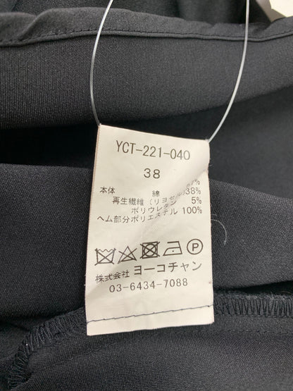 ヨーコチャン YCT-221-040 カットソー 38 ブラック Aライン ITIJ2JW2BITQ