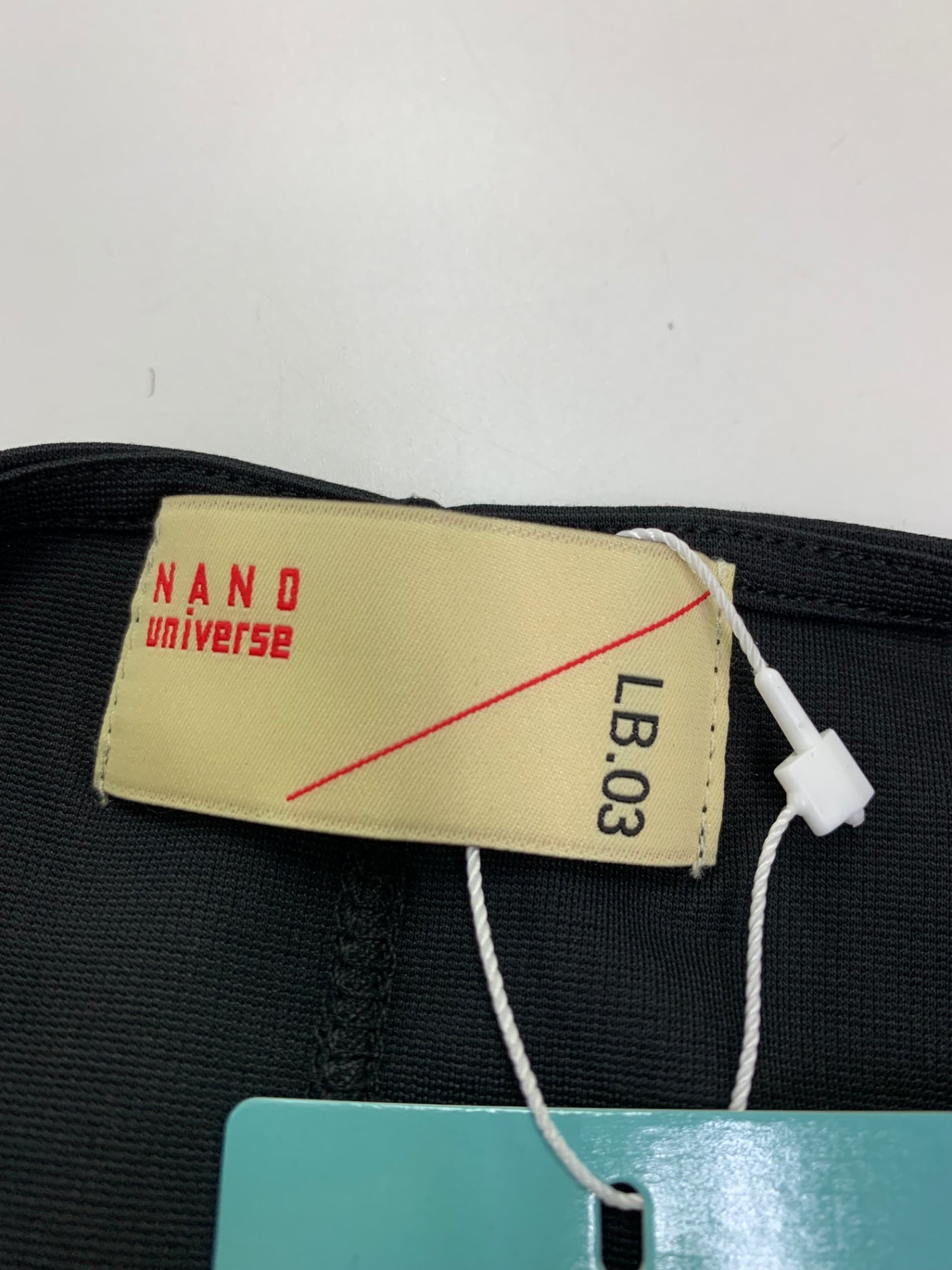ナノユニバース フォルムスリーブポンチワンピース 669-3219309 S ブラック 23SS IT4PJTAXC2EW