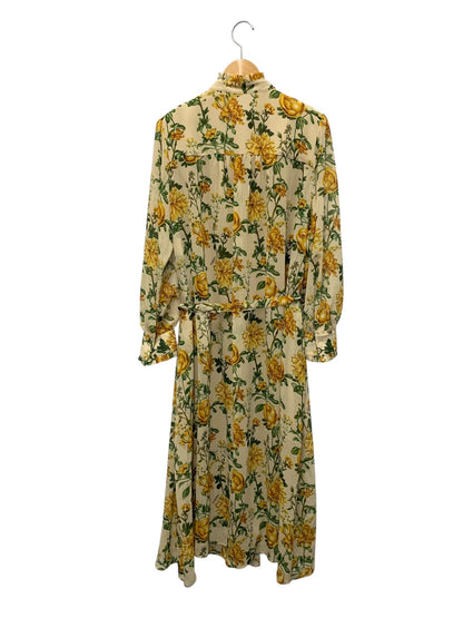 マッキントッシュロンドン 【エクラ掲載】ヴィンテージフラワークレープワンピース G5J02-414-40 40 ベージュ フラワープリント シアー ’24 ITPRV7S7IC88