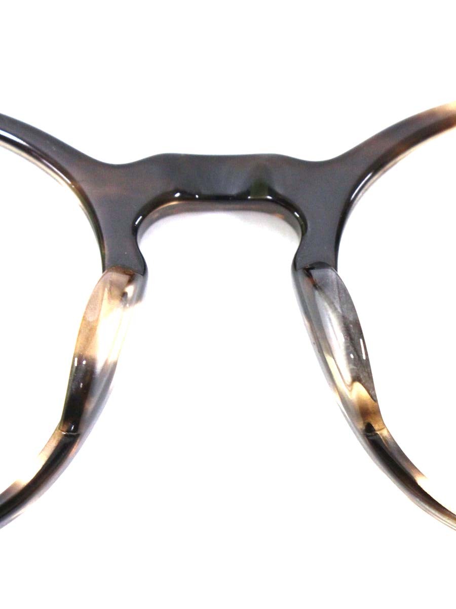 金子眼鏡 メガネ ブラウン ビューティー&ユース ユナイテッドアローズ 別注 セルフレーム フルリム ボストン ITLNPXVR0GKC