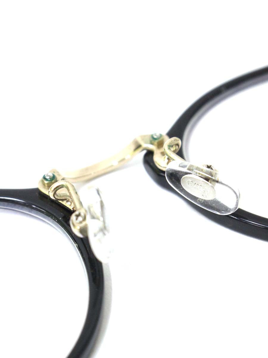 オーマイグラス東京 omg-025 眼鏡 ブラック ゴールド メガネ Luke C-1-14 ITQQO8C0QZB0 【SALE】