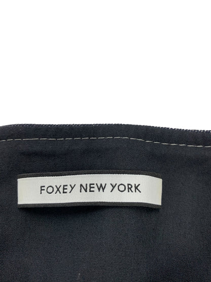 フォクシーニューヨーク Dress Denim Baron 41682 ワンピース 40 ネイビー ITR0LTASOEZS