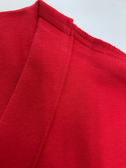 シビラ ワンピース Ｍ レッド Ｖネック IT0WDAMUWKMU