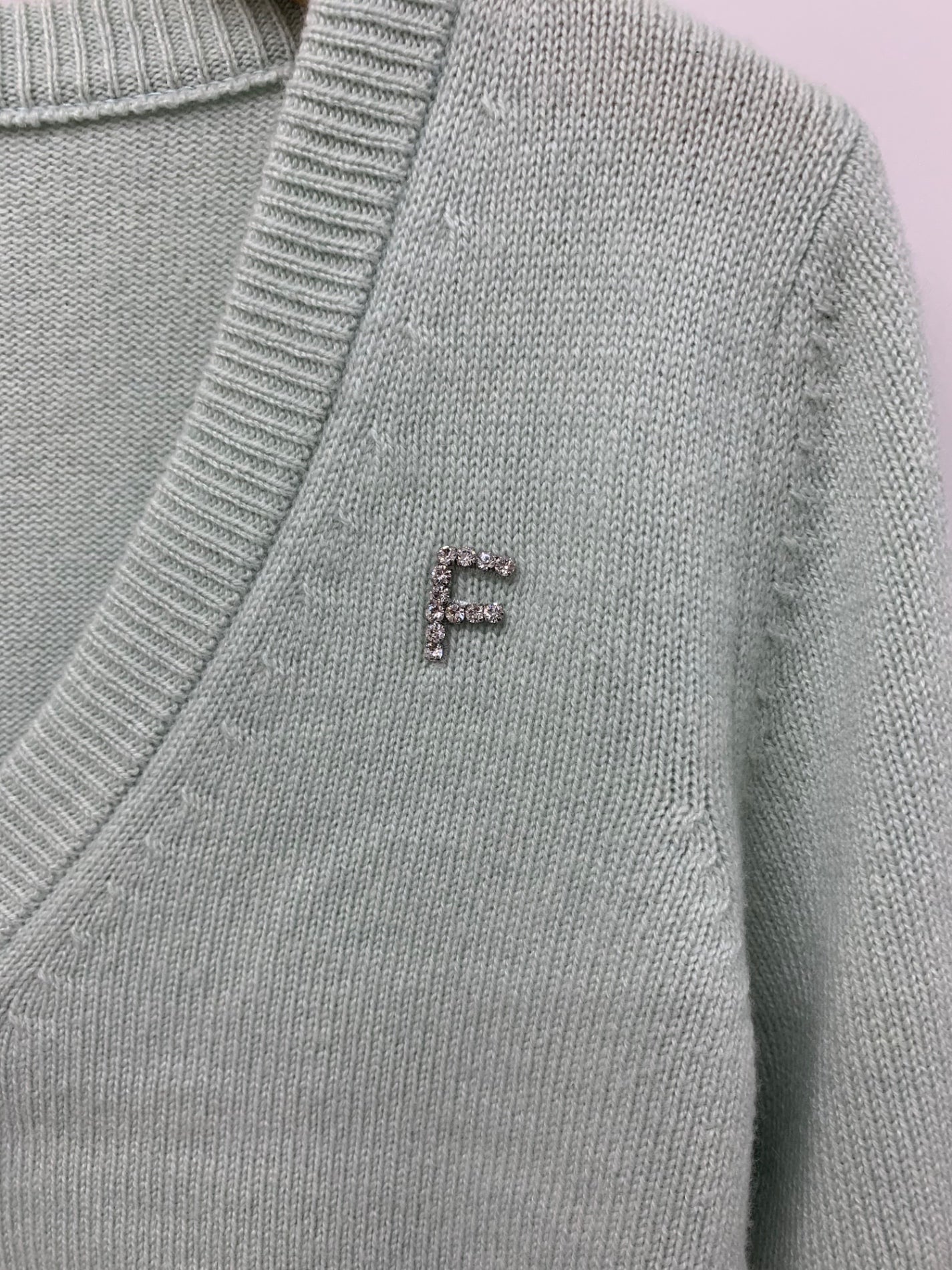 フォクシーブティック Amadeus Cardigan アマデウス 43214 カーディガン 38 グリーン カシミヤ ITYJNFQ0JK1C