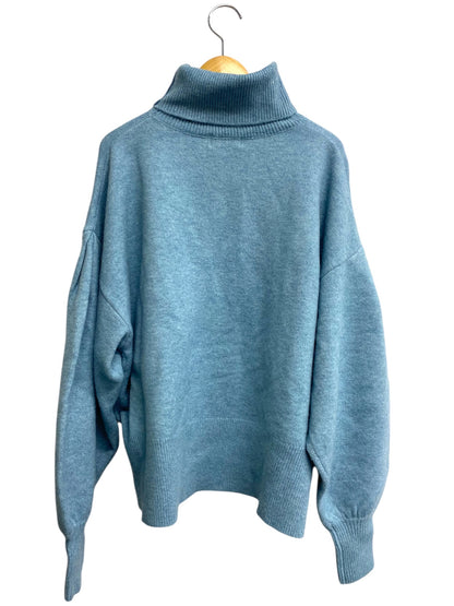 エイミーイストワール タックスリーブハイネックニットプルオーバー  1121511002-0 F ブルー 2021AW ITYPZ6JTVJ9C 【SALE】