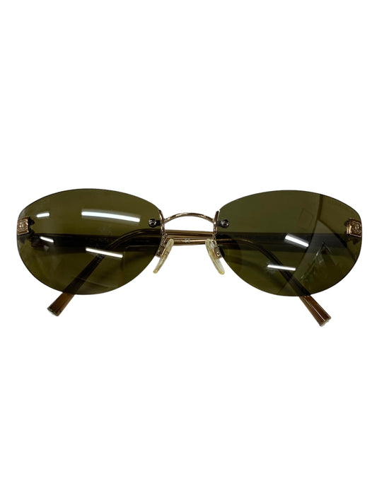 シャネル 4059 サングラス ゴールド リムレス オーバル ITM533KU0Q0C