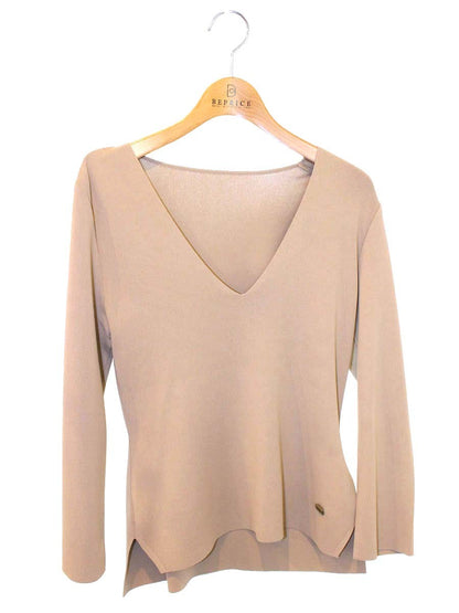 フォクシーニューヨーク Sweater Saint Beaute 31114 ニット セーター 38 ベージュ IT0LNUQQW20I