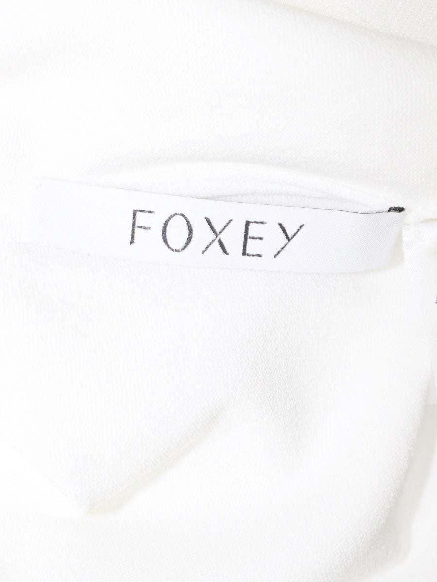 フォクシーブティック Knit Top New Standard 40870 ニット セーター 38 ホワイト IT0O2AMLH3H6