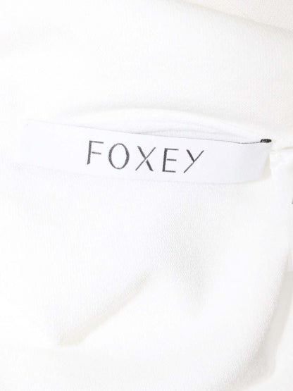 フォクシーブティック Knit Top New Standard 40870 ニット セーター 38 ホワイト IT0O2AMLH3H6