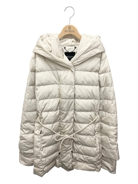 ウィークエンドマックスマーラ 54860143 ダウンジャケット 50 ベージュ フード付き ITBBZE0NLIEU