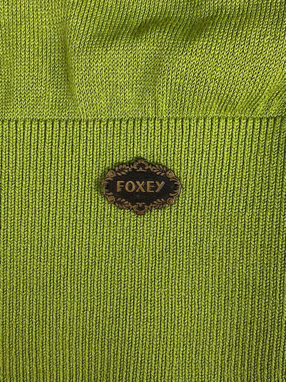 フォクシーニューヨーク コルティ 33180 カーディガン 38 グリーン ITR87ZKX6VQ4