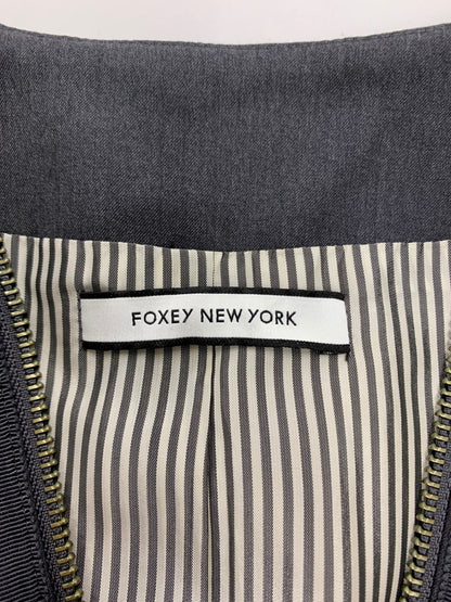 フォクシーニューヨーク コート タキシードコクーン 33727 38 グレー ITD2WWJUR25L