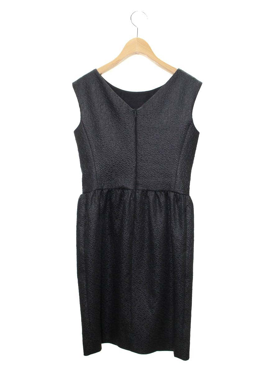 ルネ 6636180 ワンピース 34 ブラック ビジュー IT0HIQR13HG4 【SALE】