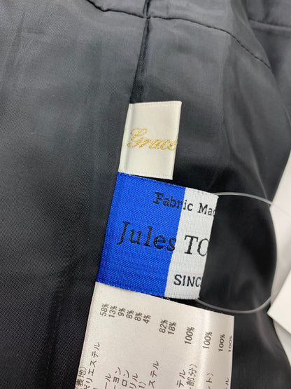 グレースクラス 02223-35083 ワンピース 38 ブラック JulesTournier社製ツイード チュール ラメ フランス IT6564UAVR4U 【SALE】