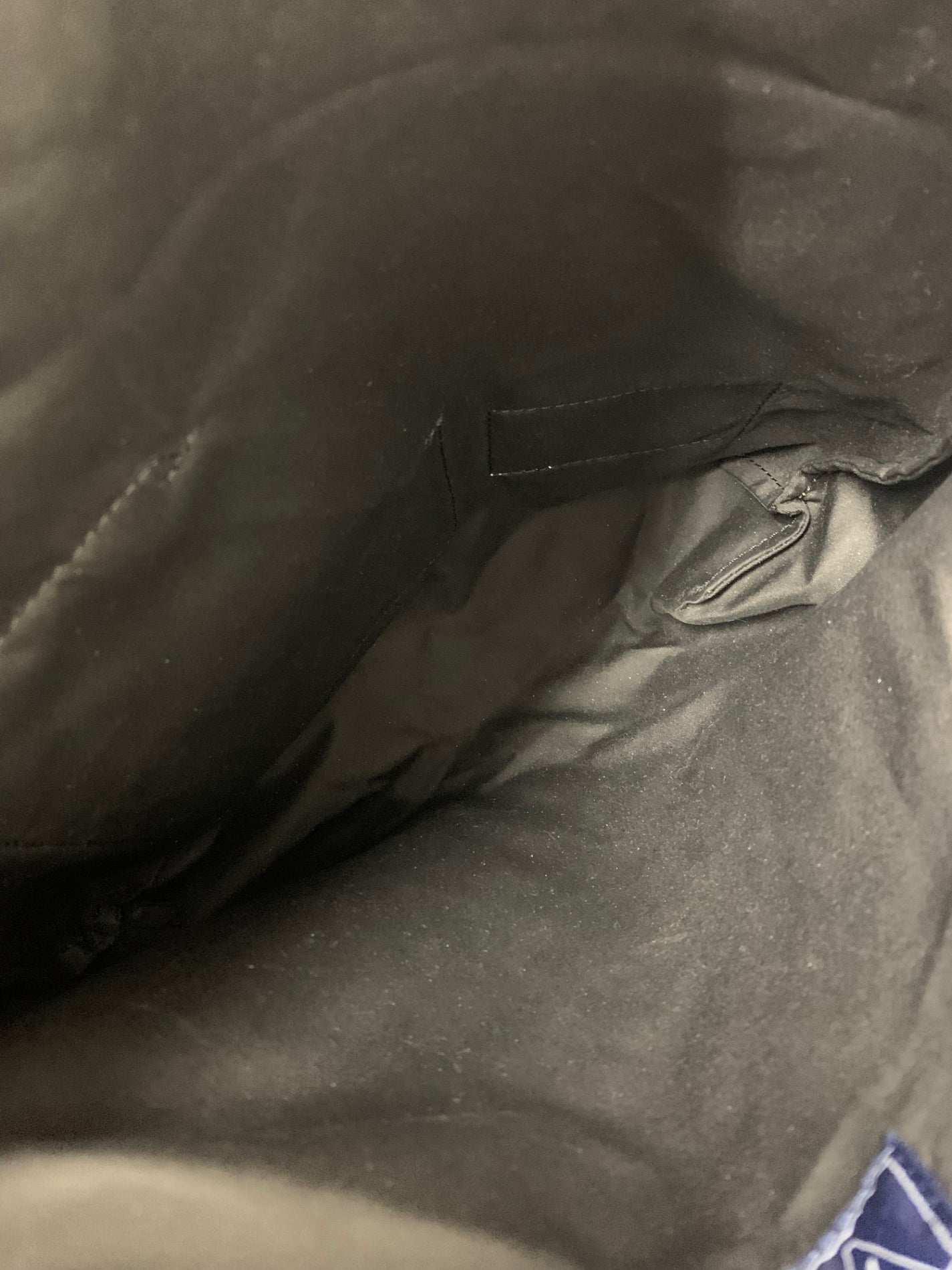 エーディーエムジェイ デービス トートバッグ ブラック ナイロン レザー ITI5EQX3BA36