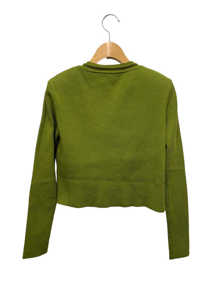 アディアム 44804 カーディガン XS カーキグリーン ITTU1OJUQDUS