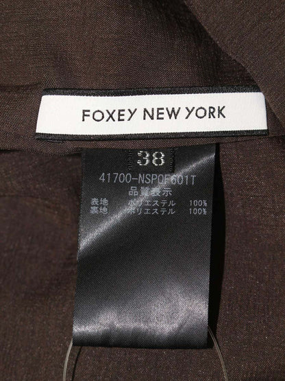 フォクシーニューヨーク Pants Blake Pant 41700 パンツ 38 ブラウン ITJUN2Z5H8HU