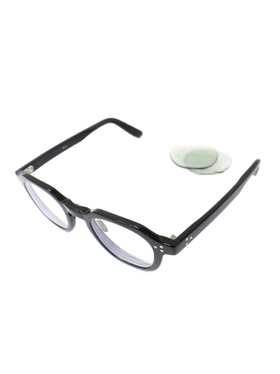 イエローズプラス GRANT メガネ ブラック セルフレーム フルリム ボストン ITTO8ULWUBCM