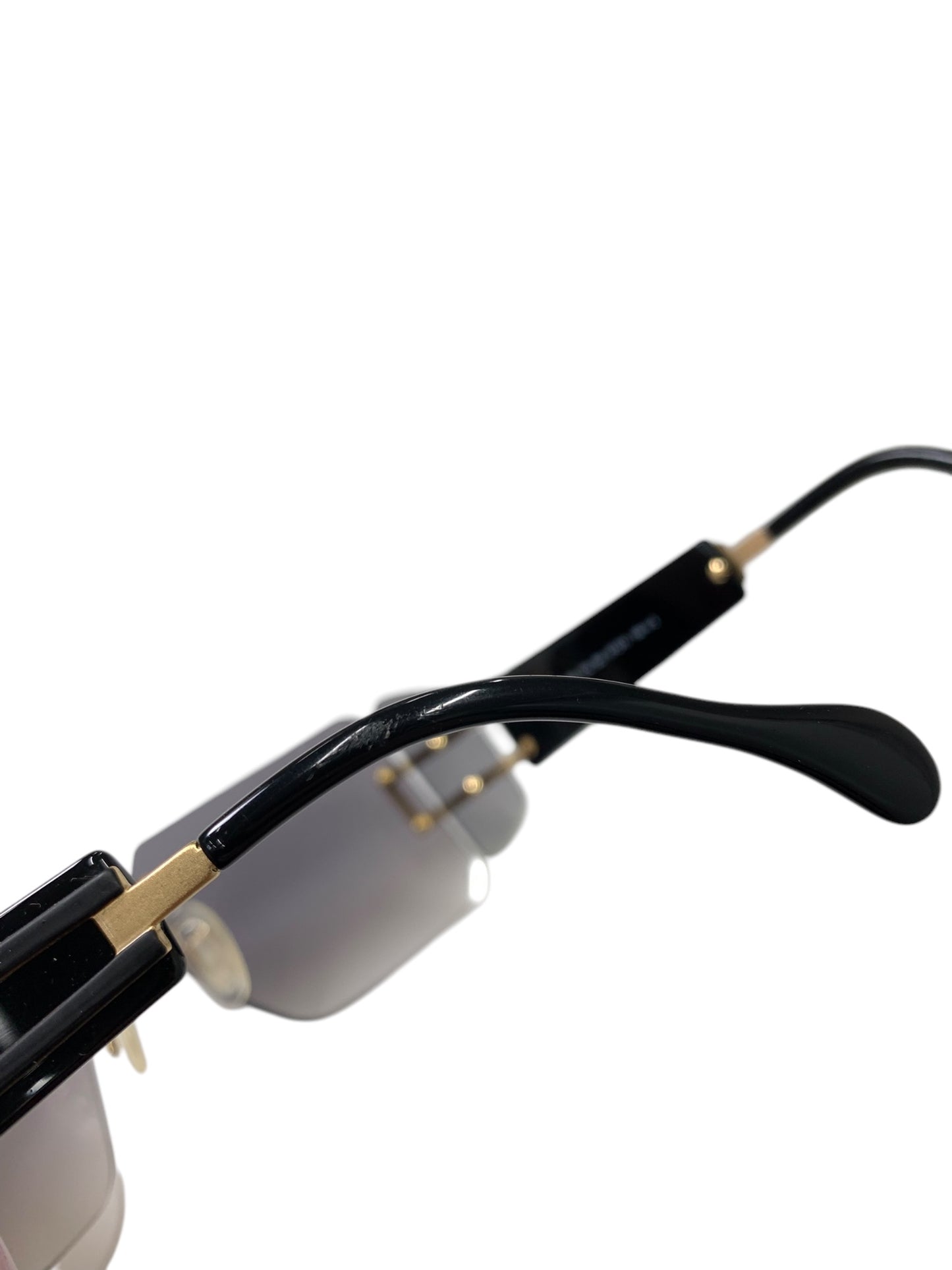 カザール MOD.923 サングラス ブラック リムレス スクエア ITAPVKUA4EAW