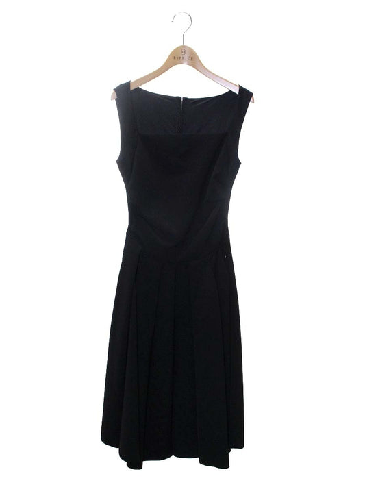 フォクシーニューヨーク 22648 ワンピース 38 ブラック ストレッチ ITCTI73W125S