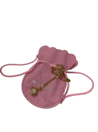 エムズグレイシー ネックレス ゴールド プラネット ラインストーン 星 IT68W9TA6BV8