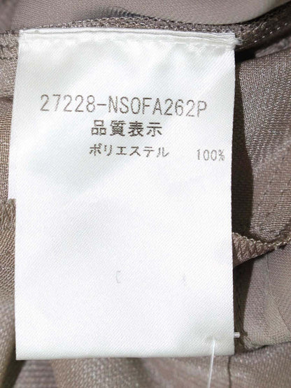 フォクシーニューヨーク キャンディヘム 27228 ワンピース 38 グレージュ フリル IT2HOEB4XBSI