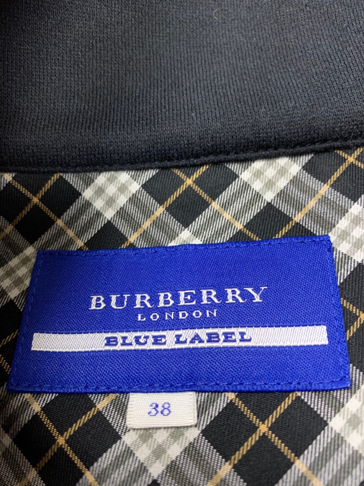 バーバリーブルーレーベル E191-685-09 ダッフルコート 38 ブラック レザー フード ドルマンスリーブ IT7CQMLGOD0M