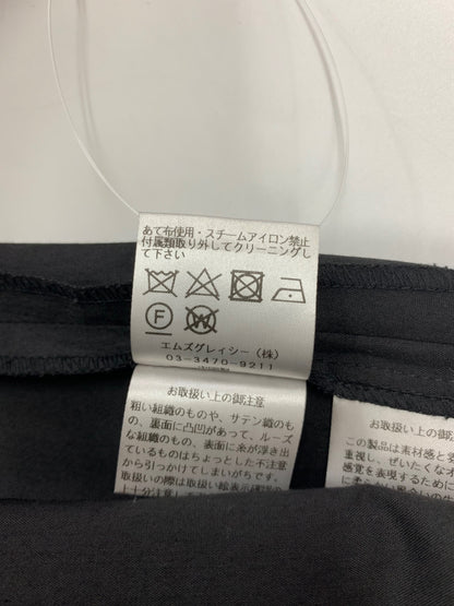 エムズグレイシー 小花刺しゅうレースワンピース 511116 38 ブラック チュール 刺繡 ITYUZE4I9Z74