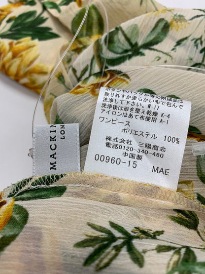 マッキントッシュロンドン 【エクラ掲載】ヴィンテージフラワークレープワンピース G5J02-414-40 40 ベージュ フラワープリント シアー ’24 ITPRV7S7IC88