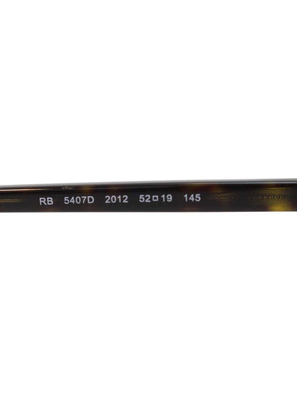 レイバン RB5407D メガネ ブラック/ブラウンデミ セルフレーム フルリム ウェリントン IT8O22GGHGJW