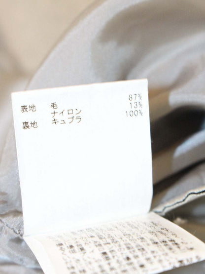 アナイ 101927-11-620-91-380 スカート 38 グレー マーメイド ウール ITW4E6S8J6IG