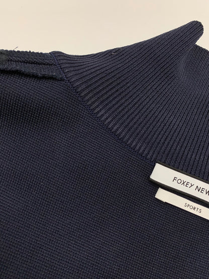 フォクシースポーツ Tennis Sweater Dress 40724 ワンピース 38 ネイビー IT7XO5Q24TKI