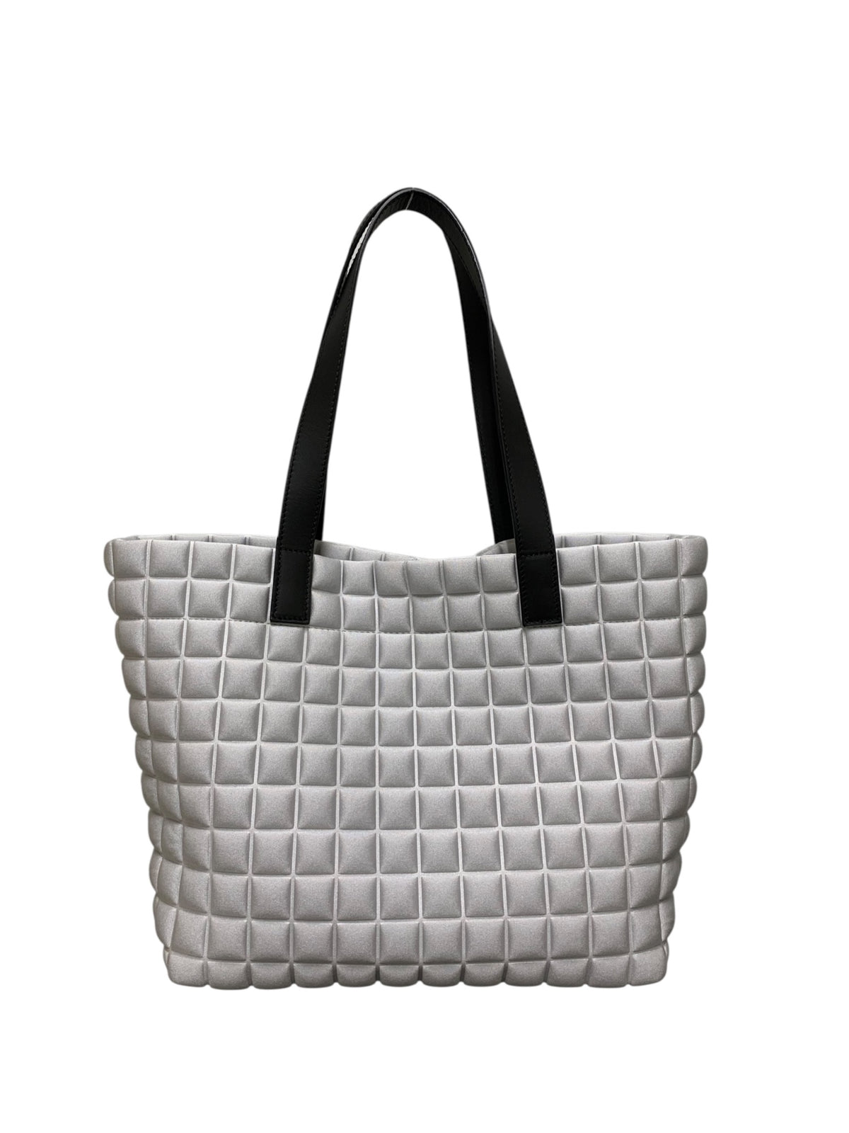 ビープライム MILANO SMALL トートバッグ シルバー ミラノ スモール ITJHJWGQ2IOU